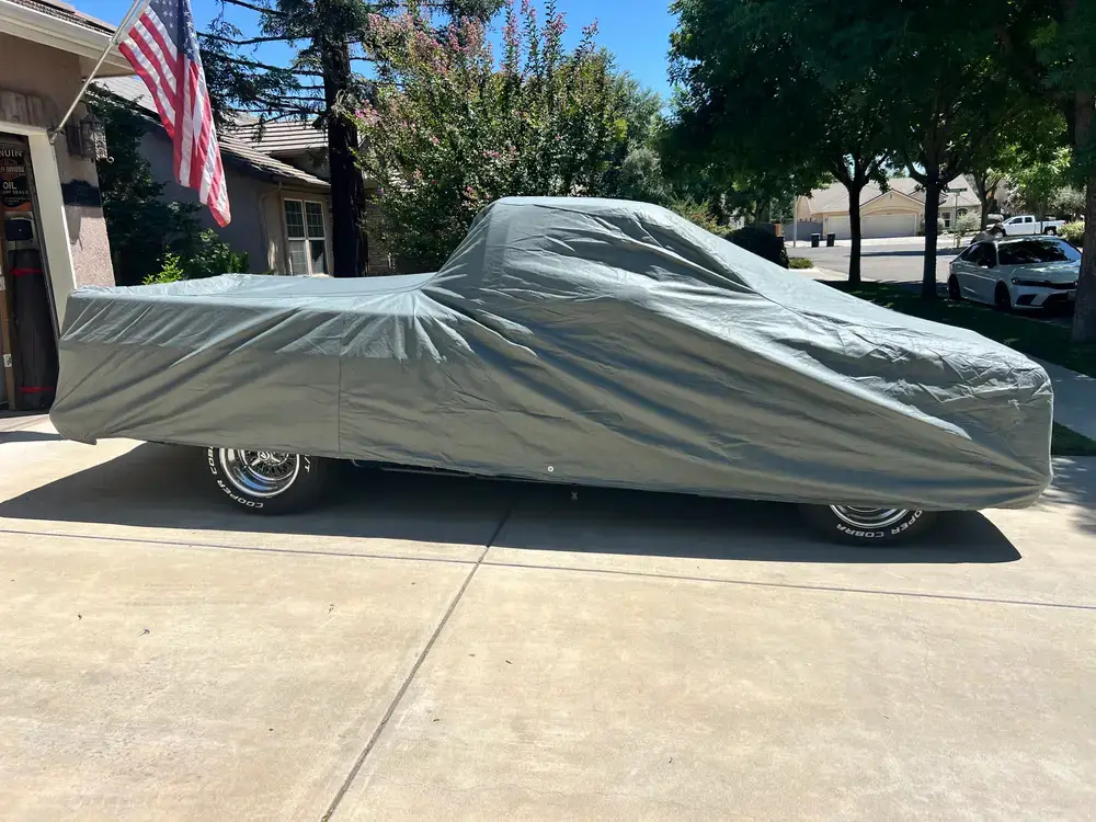 Kono Covers 7-Layer Car Cover – Waterproof & Breathable With Fleece Lining (Custom Fit, Gray)